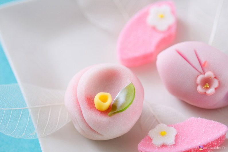 ¿kioto tiene los mejores dulces tradicionales de japón? - dulces kyogashi sakura Dulces kyogashi inspirados en el sakura
