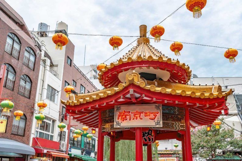 El barrio de nankin-machi, el chinatown de kobe - el barrio de nankin machi en kobe El barrio de nankin-machi en kobe