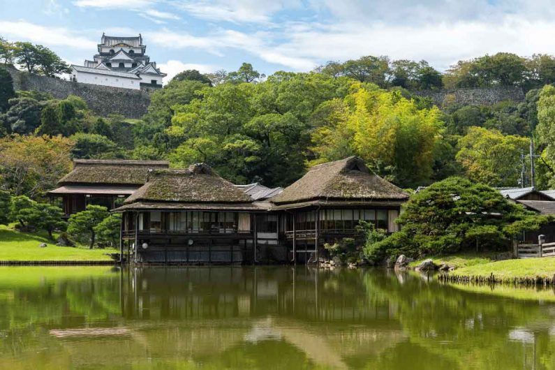 El jardín genkyuen, una visita obligada en hikone - jardines genkyuen en hikone Jardines genkyuen de hikone