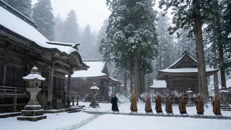 Guía para visitar la región de hokuriku en 2026: tesoros tras la nieve - espiritualidad zen en fukui eiheiji Espiritualidad zen en fukui (eiheiji)