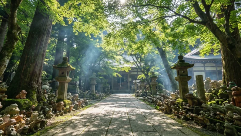 Nyoirin-ji: el templo de las ranas en fukuoka - nyoirin ji frog temple fukuoka Nyoirin-ji frog temple fukuoka