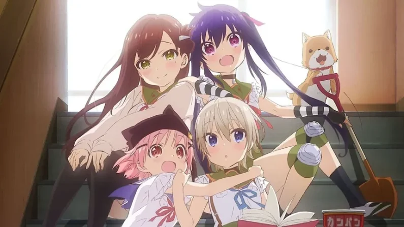 Top 10 giros de guion del anime que nos volaron la cabeza - school live la burbuja del trauma School-live! La burbuja del trauma