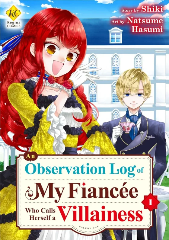 Observation records of my fiancée es el anime de villanas que te hará olvidar el resto este 2026 - an observation log of my fiance who calls herself a villainess vol1 Observation records of my fiancée portada del tomo 1 del manga
