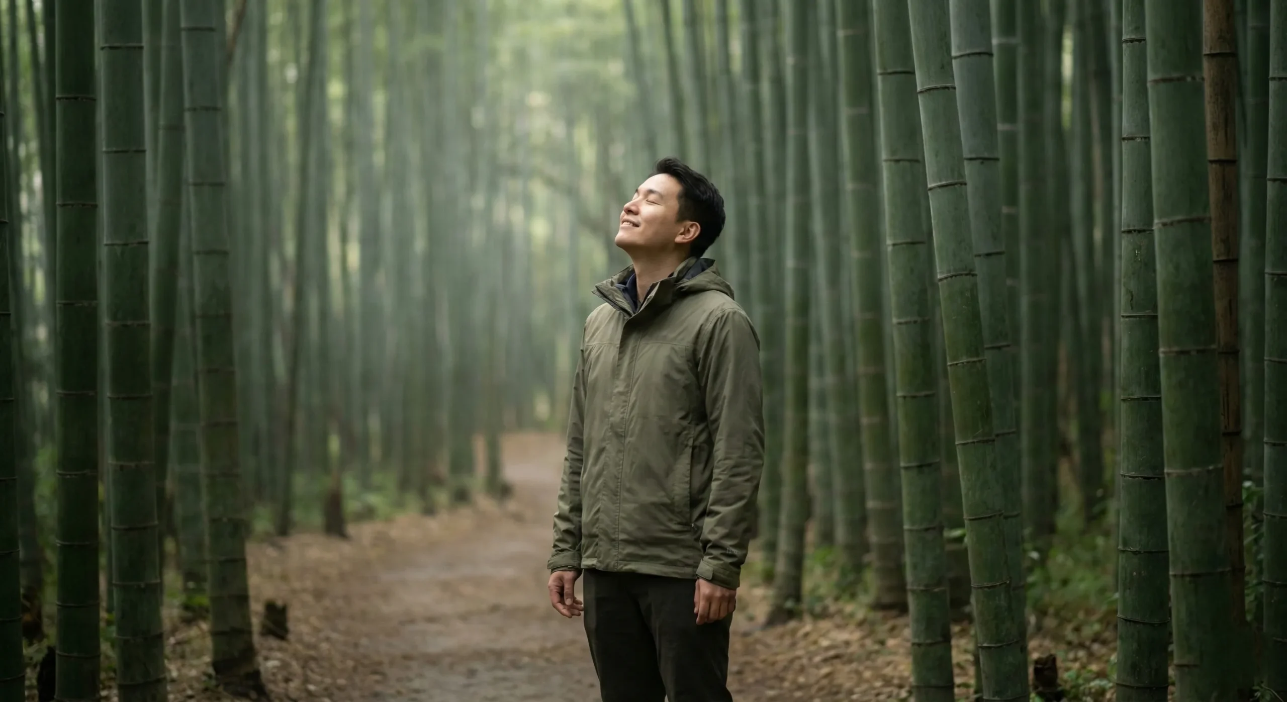 Las 10 palabras japonesas hermosas que debes conocer - arashiyama bamboo forest mindful walking kyoto scaled La experiencia de una caminata consciente en el bosque de bambú de arashiyama permite desconectar del estrés y respirar la esencia pura de kioto. Conceptos japoneses que nos hacen reflexionar