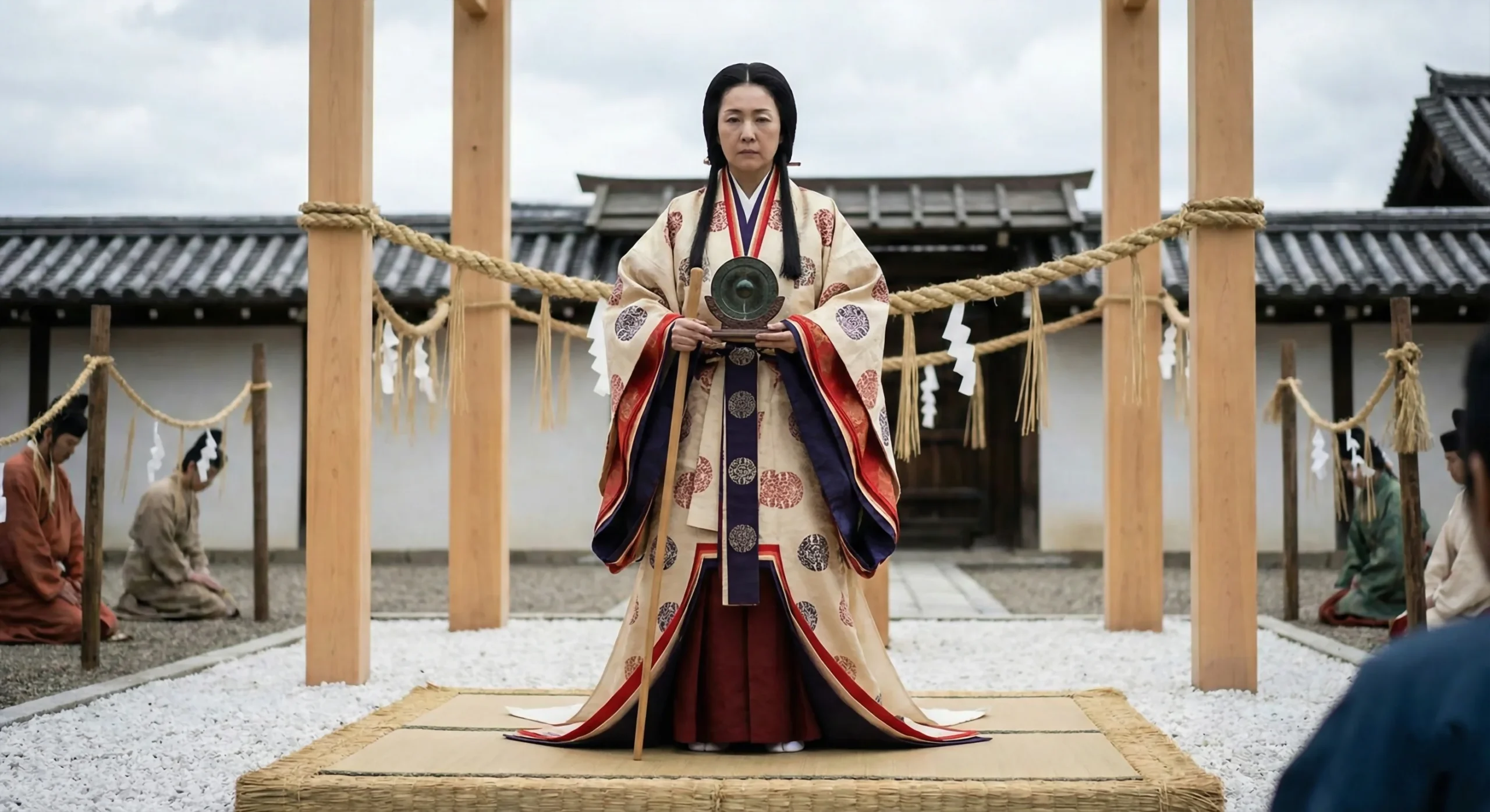 La emperatriz suiko y las claves del despertar histórico de japón - coronacion emperatriz suiko ascenso trono crisantemo 592 scaled El ascenso de suiko al trono del crisantemo en 592 fue un acto de sacrificio institucional para proteger la continuidad de la dinastía imperial