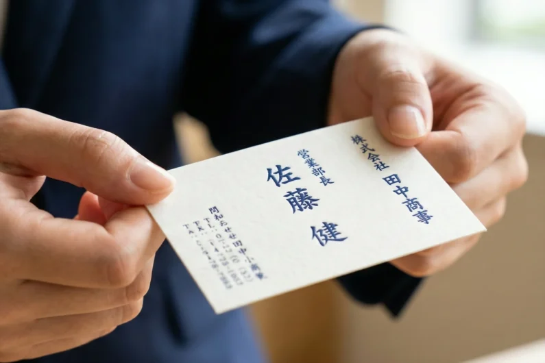 Ni -san ni -kun: cómo dirigirte a un japonés correctamente - meishi tarjeta negocios protocolo japon El ritual del meishi koukan, realizado con ambas manos, es la piedra angular de la etiqueta empresarial