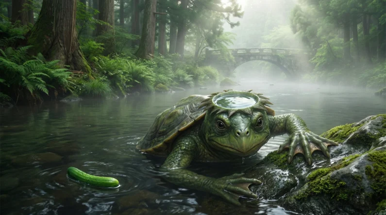 Kappa: el travieso (y peligroso) espíritu del agua en japón - que es un kappa mitologia japonesa yokai portada El misterioso kappa, el espíritu del agua más famoso de la mitología japonesa, emerge de las profundidades