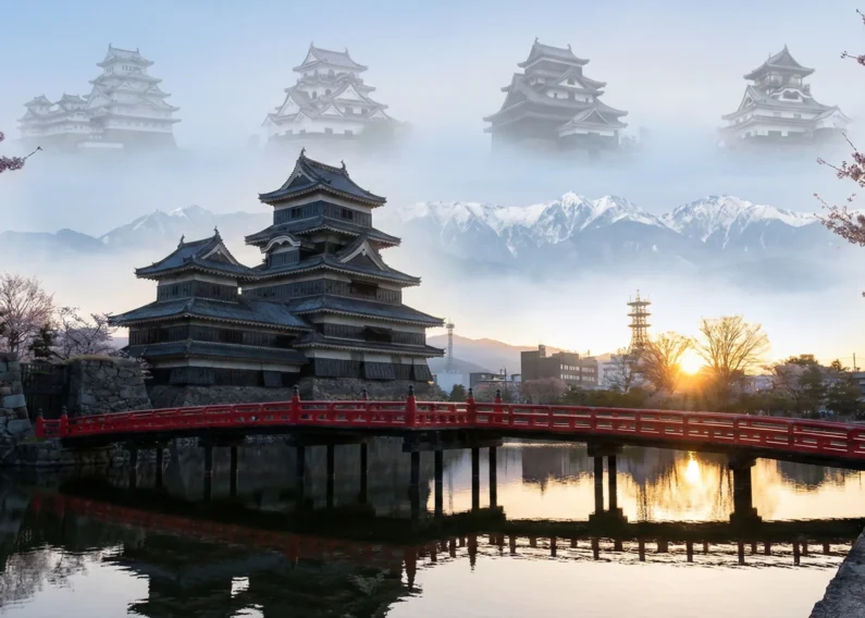 Ruta por los 5 castillos de japón que sobrevivieron el paso del tiempo - ruta castillos originales japon himeji matsumoto Explora los castillos de japón que han sobrevivido siglos: una ruta histórica por himeji, matsumoto, hikone, matsue e inuyama