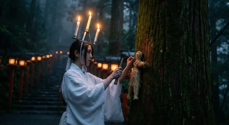 Los 5 templos más embrujados de japón: guía de turismo oscuro - santuario kifune ritual magia negra kyoto ushi no toki mairi El oscuro ritual de la hora del buey revive en los bosques del santuario kifune en kioto, un lugar marcado por la magia negra y las leyendas urbanas