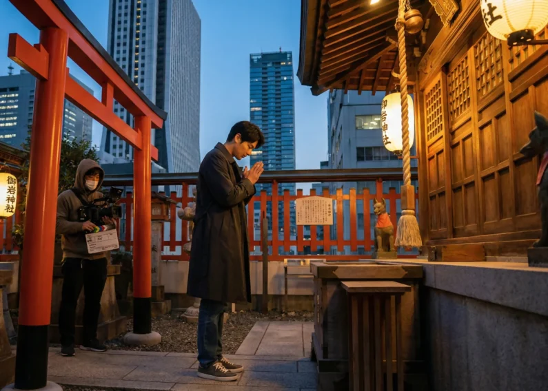 Los 5 templos más embrujados de japón: guía de turismo oscuro - santuario oiwa inari tamiya shinjuku tokio terror Actores y directores visitan el santuario oiwa inari tamiya en shinjuku para pedir protección al espíritu de oiwa antes de rodar películas de terror en 2026.