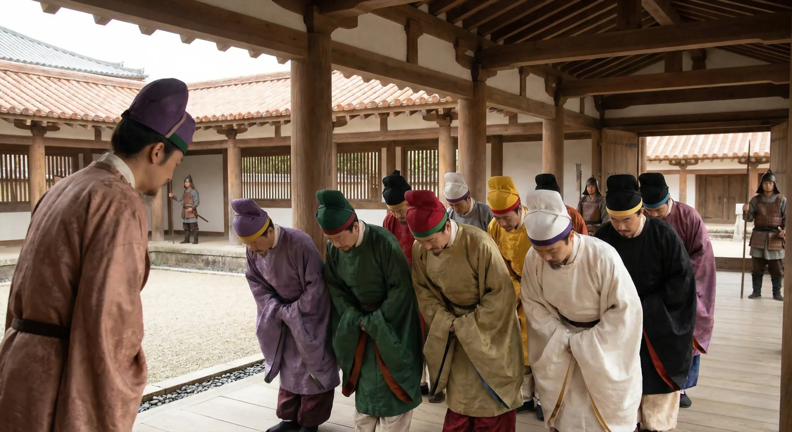 La emperatriz suiko y las claves del despertar histórico de japón - sistema doce rangos gorras kani juni kai reforma social suiko scaled Bajo el mandato de suiko, se impulsó el sistema de rangos de gorras, permitiendo el ascenso social basado en el mérito y la virtud, no solo en el linaje