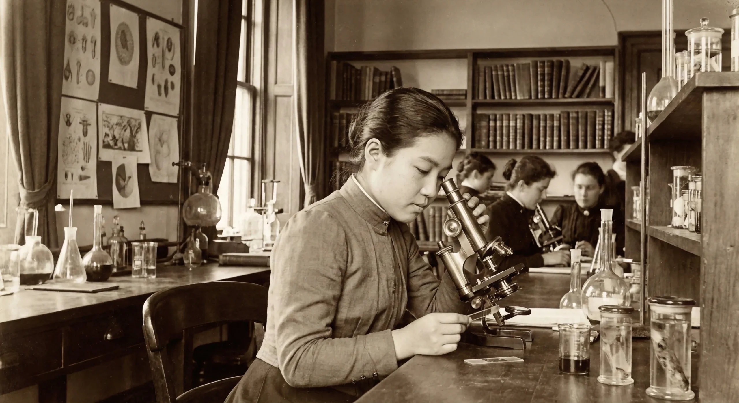 Tsuda umeko la pionera que revolucionó la educación femenina en japón - tsuda umeko bryn mawr college biologia scaled Durante su estancia en bryn mawr, umeko comprendió que la educación era una herramienta de liberación mental
