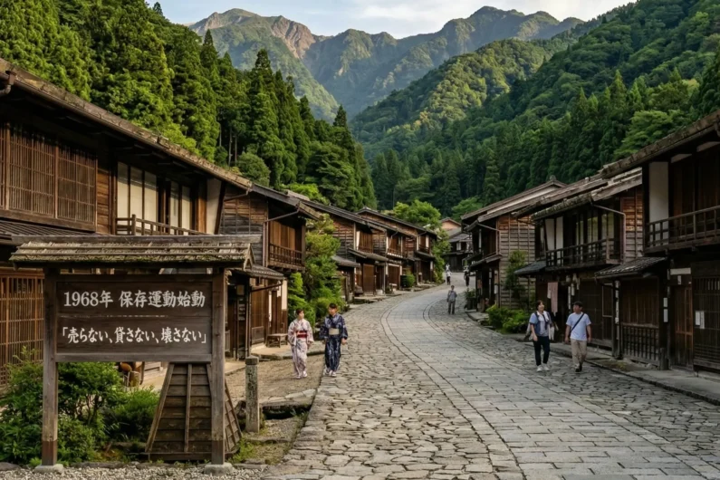 Guía de la ruta nakasendo: senderismo entre magome y tsumago - valle kiso japon alpes preservacion shukuba machi El valle de kiso, donde el movimiento de preservación 'no vender, no alquilar, no destruir' de 1968 mantiene viva la autenticidad de sus pueblos históricos.