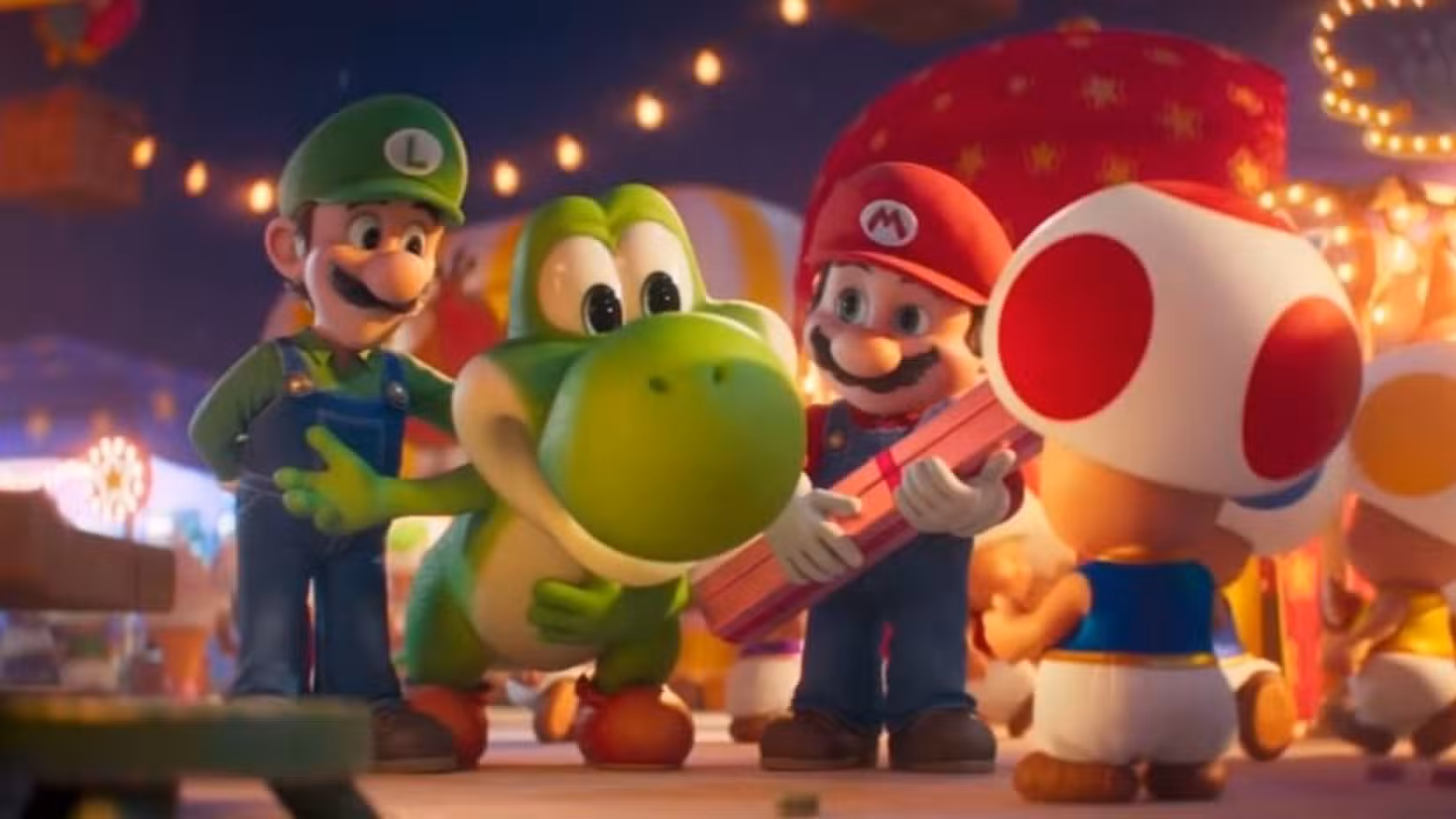 ¿traición de nintendo? El retraso de super mario bros en los cines - yoshi in the super mario galaxy movie Yoshi en la película de super mario bros de nintendo