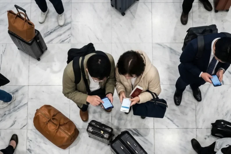 Atrapados en japón por el conflicto entre eeuu e irán: guía completa de ayuda y recursos - vuelos cancelados narita japon crisis internacional 2026 3 La terminal internacional de narita en 2026 muestra cancelaciones masivas debido al cierre del espacio aéreo en oriente medio.