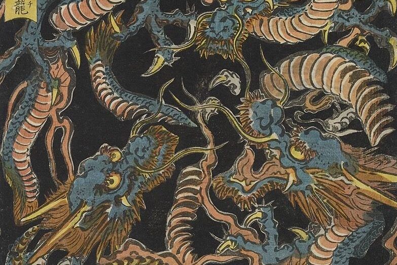 El dragón japonés significado simbolismo y leyendas - mizuchi agatomori leyenda dragon japones edited Representación del dragón japonés mitología venenoso mizuchi.