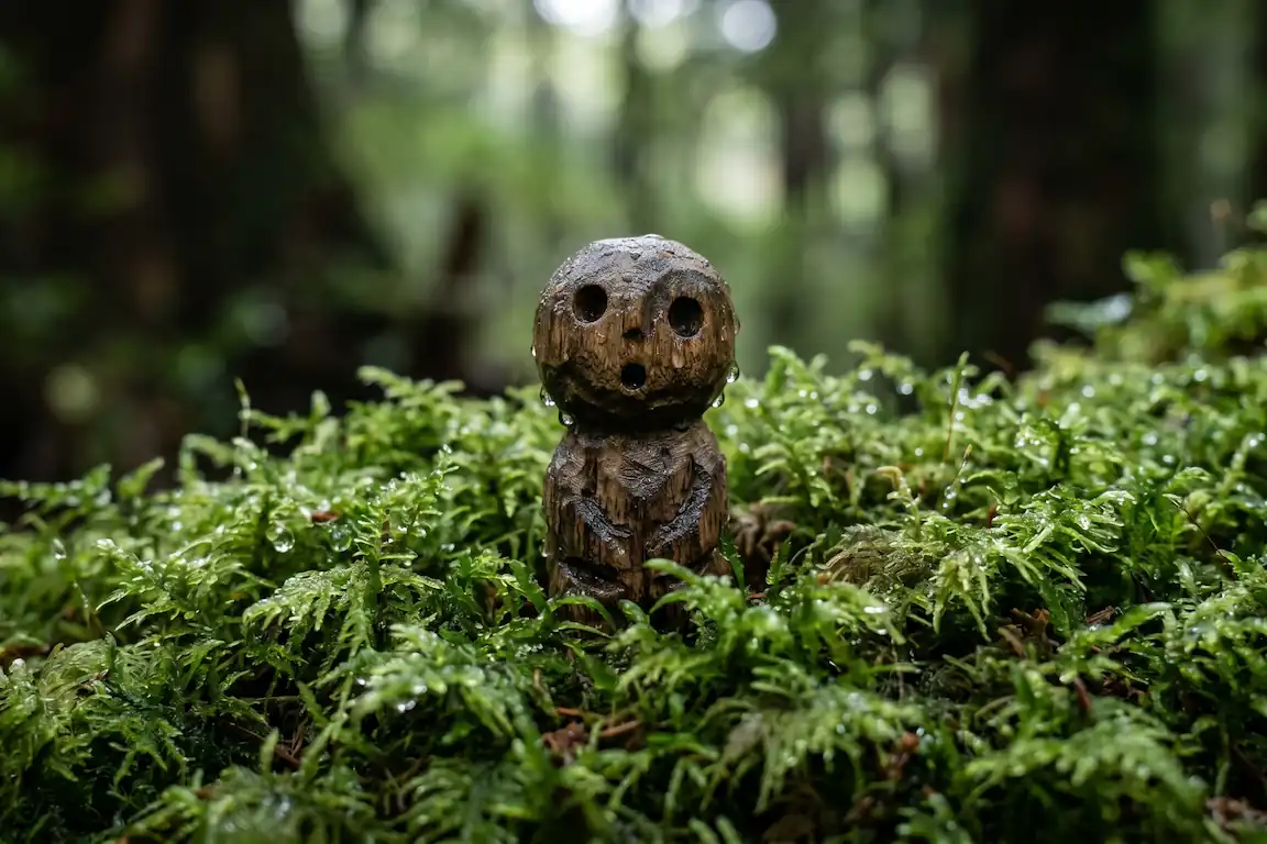 El origen de studio ghibli: por qué se llama así y cómo empezó todo - bosque inspiracion princesa mononoke japon Musgo verde y naturaleza virgen en un bosque de japón, inspiración para las películas de studio ghibli
